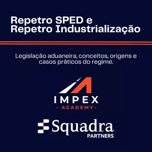Imagem de capa para o Curso online REPETRO-SPED e REPETRO-INDUSTRIALIZAÇÃO