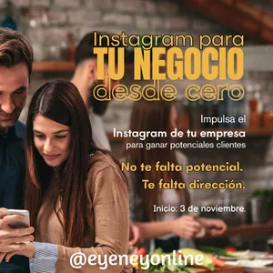 Imagen de portada para Curso online Instagram para tu negocio desde cero
