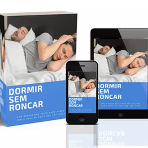Imagem de capa para o Ebook Dormir Sem Roncar