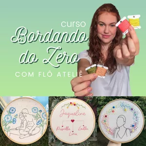 Imagem de capa para o Curso online Bordando do Zero
