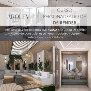 Imagen de portada para Ebook Clases Personalizadas de D5 Render para Arquitectos y Diseñadores