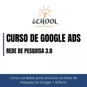 Imagem do curso Curso de Google Ads | Rede de Pesquisa (Search) 3.0
