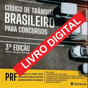 Imagem de capa para o Curso online LIVRO DIGITAL -CTB PARA CONCURSOS