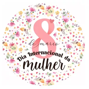 Imagem de capa para o Curso online Kit com 90 adesivos do Dia da mulher - Arquivo de Corte Silhouette  - Studio / PDF
