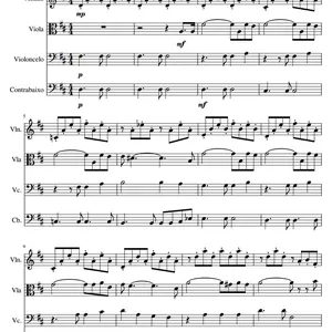 Imagem de capa para o Ebook My Way - partitura quarteto de cordas
