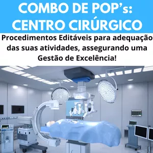 Imagem de capa para o Curso online Combo de POPs Centro Cirúrgico + Ebooks