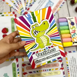 Imagem de capa para o Ebook TEXTINHOS SÍLABAS COMPLEXAS