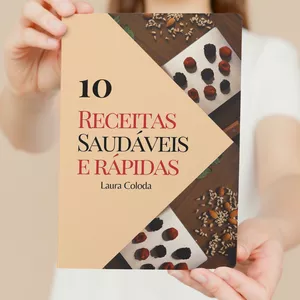 Imagem de capa para o Ebook E-book de receitas Saudáveis e Rápidas 