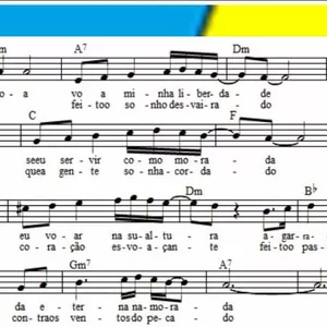 Imagem de capa para o Ebook Voa liberdade em Am (lá menor)