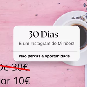 Imagem de capa para o Ebook 30 Dias e um Instagram de Milhões