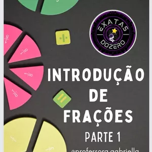 Imagem de capa para o Ebook Fascículo: Conceito de Fração parte I e II.