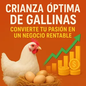 Imagen de portada para Ebook Guía Práctica: Cómo Criar Gallinas y Generar Ingresos Paso a Paso
