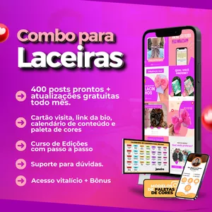 Imagem de Combo para Laços criado por Isa Pacheco dos Santos na hotmart