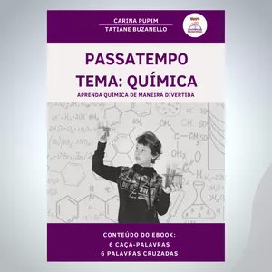 Imagem de capa para o Curso online Ebook - Passatempo - Tema: Química - Formato PDF