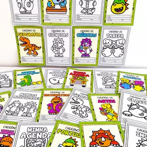 Imagem de capa para o Curso online Capinhas Coloridas e para Colorir no tema: DINO💚🦕