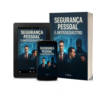 Imagem de capa para o Ebook E-book Defesa Pessoal e Antissequestro: O  Manual Completo