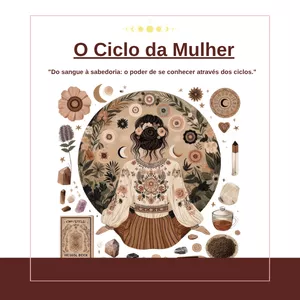 Imagem de capa para o Ebook O ciclo da Mulher 