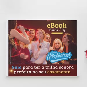 Imagem de capa para o Ebook A trilha sonora perfeita no seu casamento