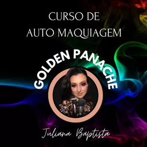 Imagem de Curso de auto maquiagem GOLDEN PANACHE  criado por Enigma dos pincéis  na hotmart