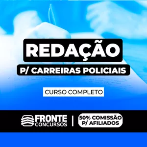 Imagem do curso REDAÇÃO | CARREIRAS POLICIAIS 