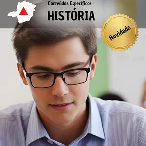 Imagem de capa para o Ebook Apostila Concurso SEE- MG- História - Conteúdos Específicos- 2025