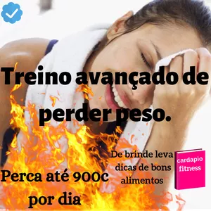 Imagem de capa para o Ebook Treino avançado de perder peso.