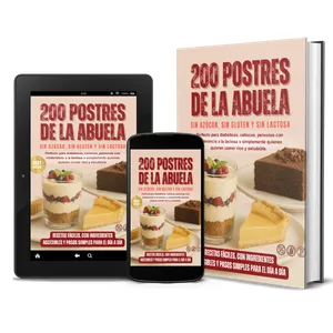 Imagen de portada para Curso online 200 Postres de La Abuela Sin Azúcar, Gluten ni Lactosa