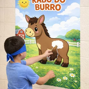 Imagem de capa para o Ebook BRINCADEIRA RABO DO BURRO