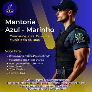 Imagem de capa para o Curso online GCM CAMPINAS SP - MENTORIA AZUL MARINHO