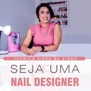 Imagem de capa para o Curso online Curso Fibra de Vidro - Seja uma Nail Designer