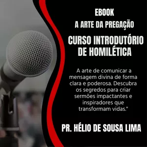 Imagem de capa para o Ebook CURSO INTRODUTÓRIO DE HOMILÉTICA 