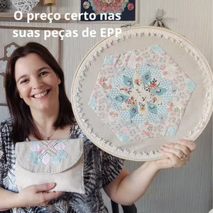 Imagem de capa para o Curso online Dê o valor justo às suas peças de English Paper Piecing