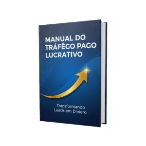 Imagem de capa para o Ebook Manual do tráfego pago lucrativo