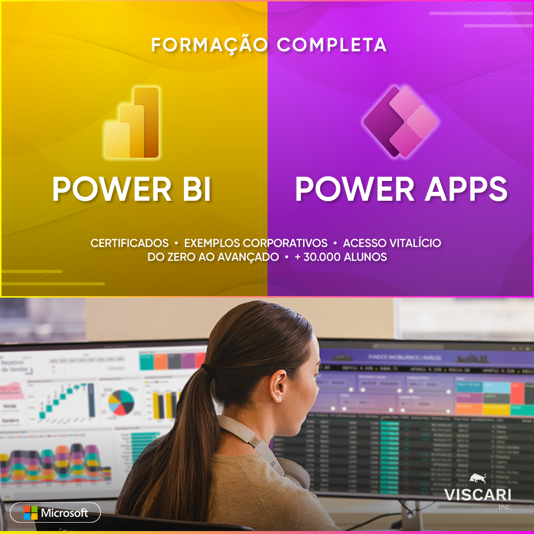 Imagem do curso Pacote POWER BI + POWER APPS | 2024