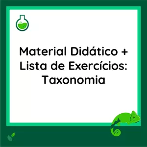 Imagem de capa para o Curso online COMBO - TAXONOMIA