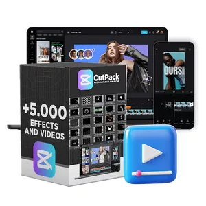 Imagen de portada para Curso online CutPack - Video And Files for Video Editing