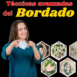 Imagen de portada para Curso online Técnicas avanzadas del bordado