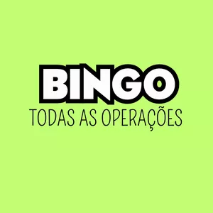 Imagem de capa para o Ebook kit 4 bingos das operações