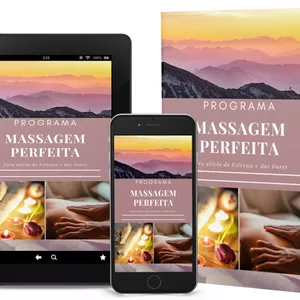 Imagem de capa para o Ebook Programa Massagem Perfeita