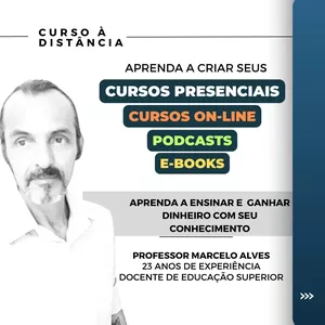 Imagem de APRENDA A CRIAR SEUS CURSOS PROFISSIONALIZANTES criado por Mentoria by Professor Marcelo Alves na hotmart