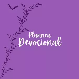 Imagem de capa para o Ebook Planner Devocional Lilás