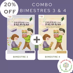 Imagem de capa para o Ebook Combo- bimestres 3 e 4 Palavras e Mais Palavras 