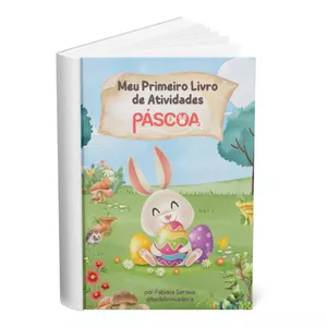 Imagem de capa para o Ebook Meu Primeiro Livro de Atividades (Páscoa)