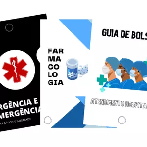 Imagem de capa para o Ebook COMBO - Enfermagem Facilitada