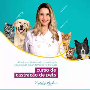 Imagem de capa para o Curso online Curso de Castração de Pets