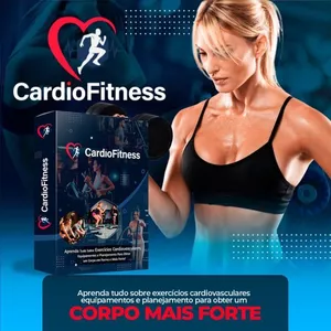 Curso Cardio Fitness EBOOK Treinamento + 12 Super  Bônus Fantásticos + Pág. Vendas