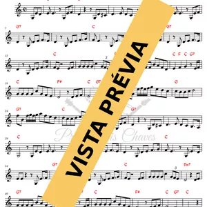 Imagem de capa para o Ebook 🎼 Um certo Galileu - 6065 - Pe. Zezinho - Tutorial Partitura e Teclado Fácil