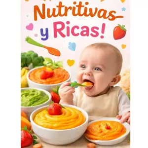 Imagen de portada para Ebook Recetas nutritivas y seguras para tu bebé: Guía completa