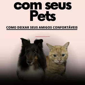 Imagem de capa para o Ebook CONVIVENDO COM SEUS PETS EM PEQUENOS AMBIENTES 