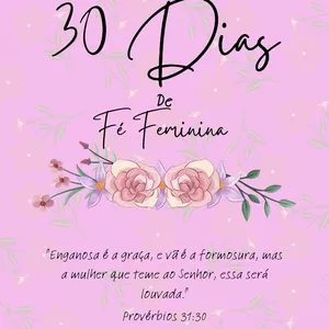 Imagem de capa para o Ebook 30 Dias de Fé Feminina